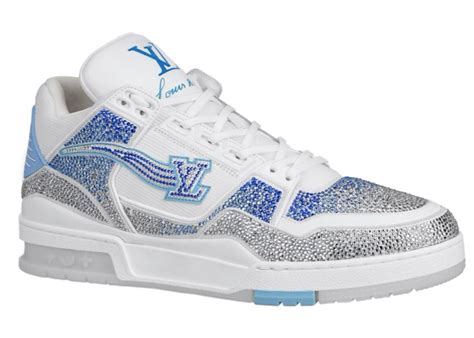 tenis louis vuitton con diamantes|louis vuitton sneakers men's price.